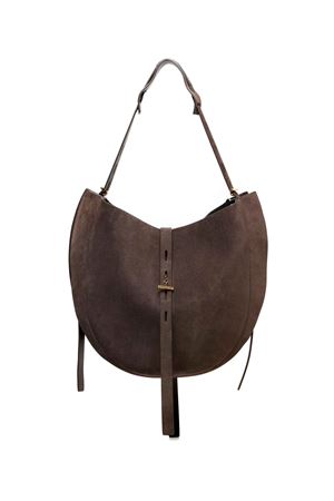 Borsa hobo in camoscio testa di moro MINO BOSSI | PRLIZSUEDEC706